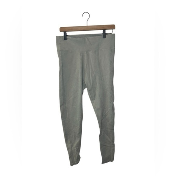 Aerie Olive Green Ribbed Leggings - Picture 1 of 4